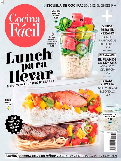 Title details for Cocina Fácil by Editorial Televisa SA de CV - Available